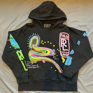 b2Ss Rolling Loud UO Exclusive Rainbow Road Hoodie